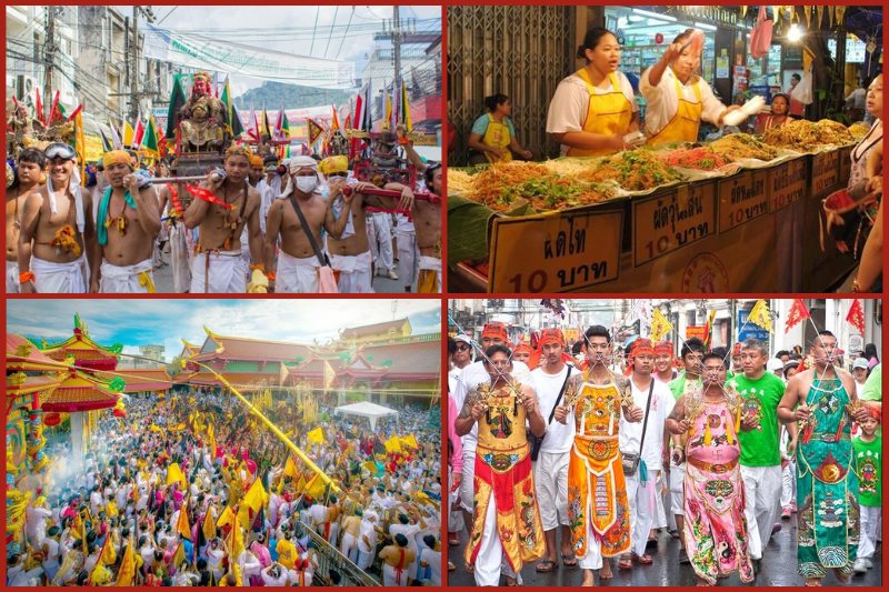 Thai Vegetarian Festival in Thailand